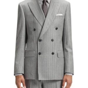Tulsa King Sylvester Stallone Grey Suit
