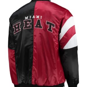 Miami Heat 75th Anniversary Leader Satin Jacket