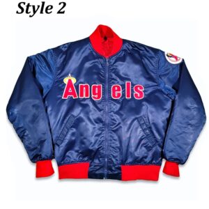 80s California Anaheim Angels Bomber Jacket