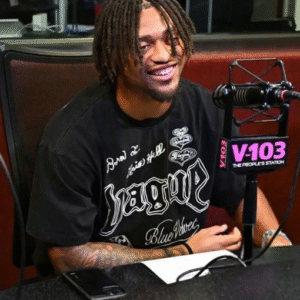 A.J.Terrell The Big Tigger Morning Show with Jazzy McBee Black T-shirt