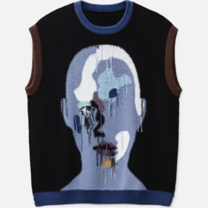 Access Hollywood Scott Evans Abstract Face Vest