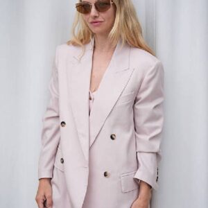 Amanda Seyfried 82nd Venice International Film Festival Pink Blazer