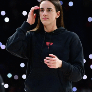 Caitlin Clark 2025 WNBA Playoffs Semifinals Black Hoodie