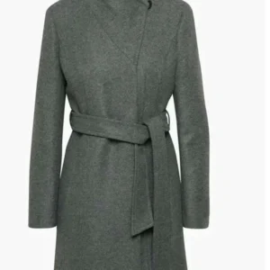 Amy Larsen Doc 2025 Grey Trench Coat