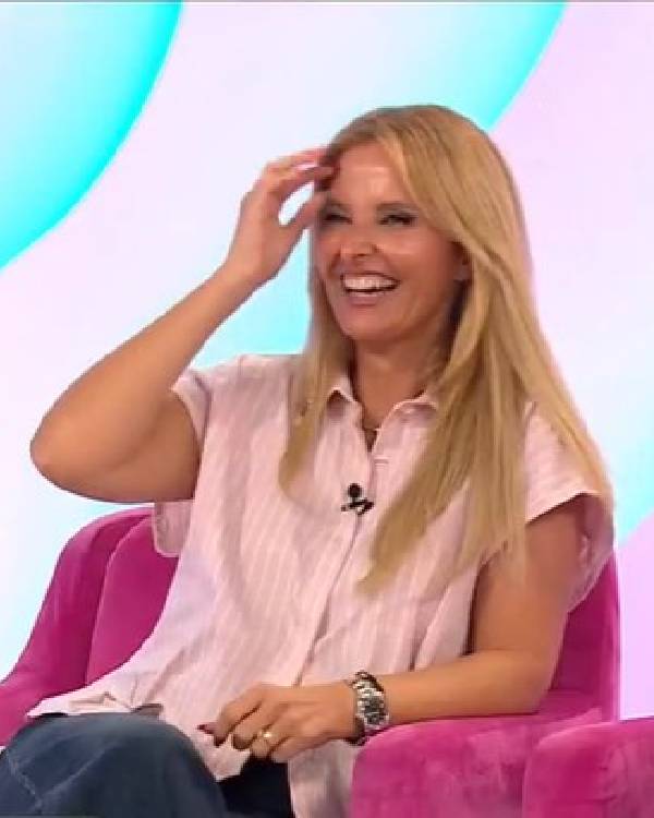 Dois às 10 Cristina Ferreira Applique Collar Shirt