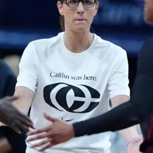 Indiana Fever Stephanie White Caitlin Was Here T-Shirt