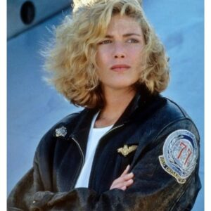 Top Gun Kelly McGillis Leather Jacket