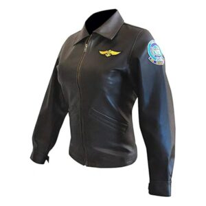Top Gun Kelly McGillis Leather Jacket