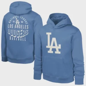 Los Angeles Dodgers Royal Team Banner Hoodie