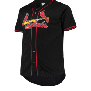 Men’s St. Louis Cardinals Black/Red Big & Tall Pop Fashion Jersey