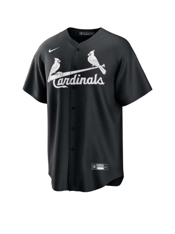Men’s St. Louis Cardinals Nike Black Replica Jersey