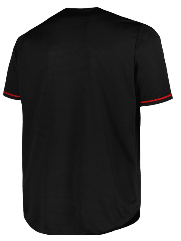 Men's St. Louis Cardinals Profile Big & Tall Blackout Replica Jersey