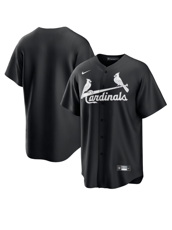 Men’s St. Louis Cardinals Nike Black Replica Jersey