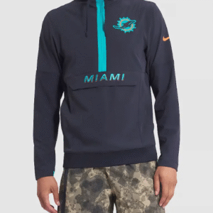 Miami Dolphins Rivalries Sideline Anorak Jacket