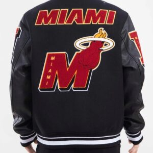 Miami Heat Mash Up Varsity Jacket
