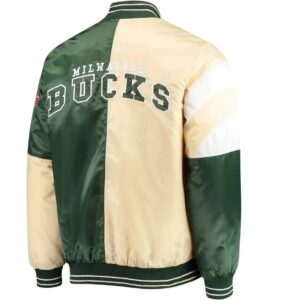 Milwaukee Bucks 75th Anniversary Leader Color Block Jacket