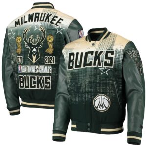 Milwaukee Bucks NBA Finals Champs Varsity Jacket