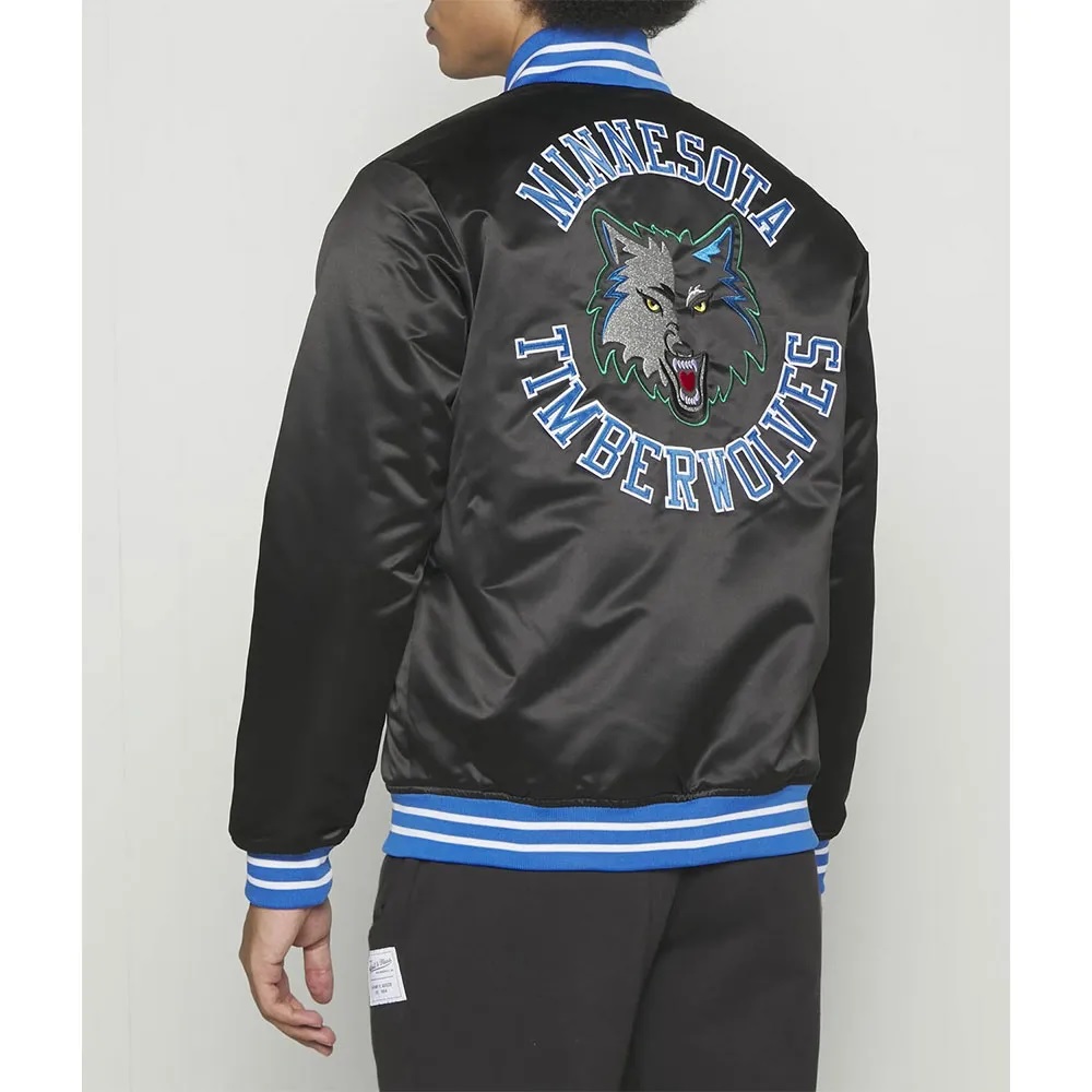 Minnesota Timberwolves Heavyweight Satin Jacket