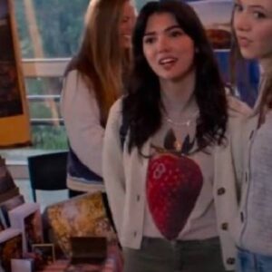 Murder in a Small Town Alisha Newton Strawberry Tee