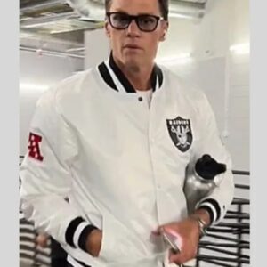 Tom Brady Raiders White Jacket