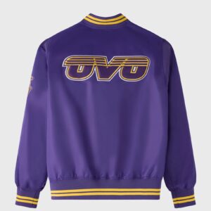 OVO X NBA Los Angeles Lakers Varsity Jacket