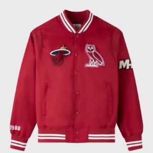OVO X NBA Miami Heat Varsity Jacket