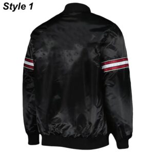 Miami Heat Pick & Roll Full-Snap Satin Jacket