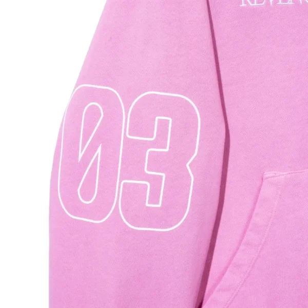 Revenge REI Zip Up Pink Hoodie