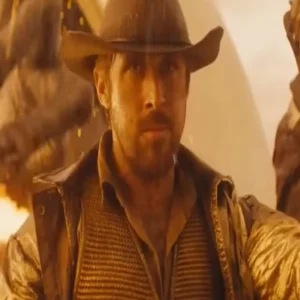 Ryan Gosling The Fall Guy Golden Coat