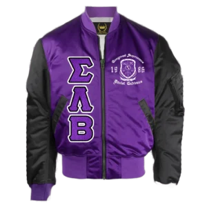 Sigma Lambda Beta Bomber Jacket