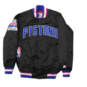 Starter Detroit Pistons NBA Satin Jacket