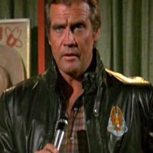 The Fall Guy Lee Majors Stuntman Association Leather Jacket