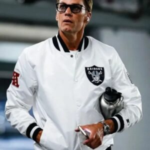 Tom Brady Raiders White Jacket