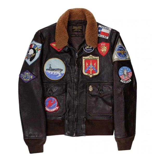 Top Gun-2 Leather Flight Jacket