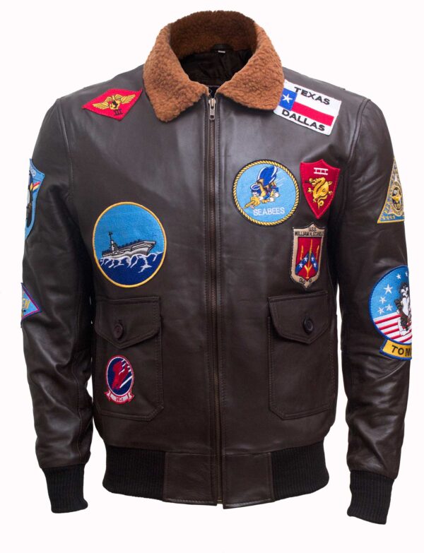 Men’s Top Gun Tom Cruise Leather Jacket