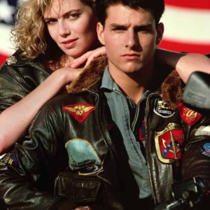 Men’s Top Gun Tom Cruise Leather Jacket