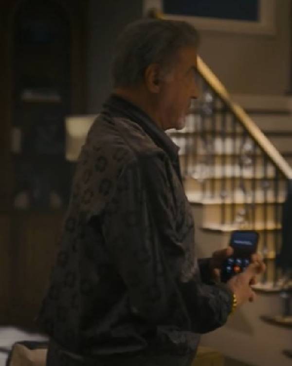 Tulsa King Sylvester Stallone Velvet Jacket