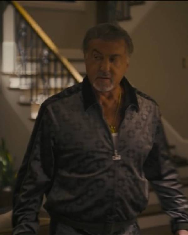 Tulsa King Sylvester Stallone Velvet Jacket