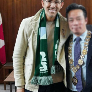 Vancouver City Council Ryan Reynolds Jacket