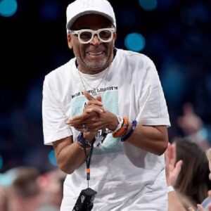 WNBA playoffs Mercury vs Liberty Spike Lee White Shirt