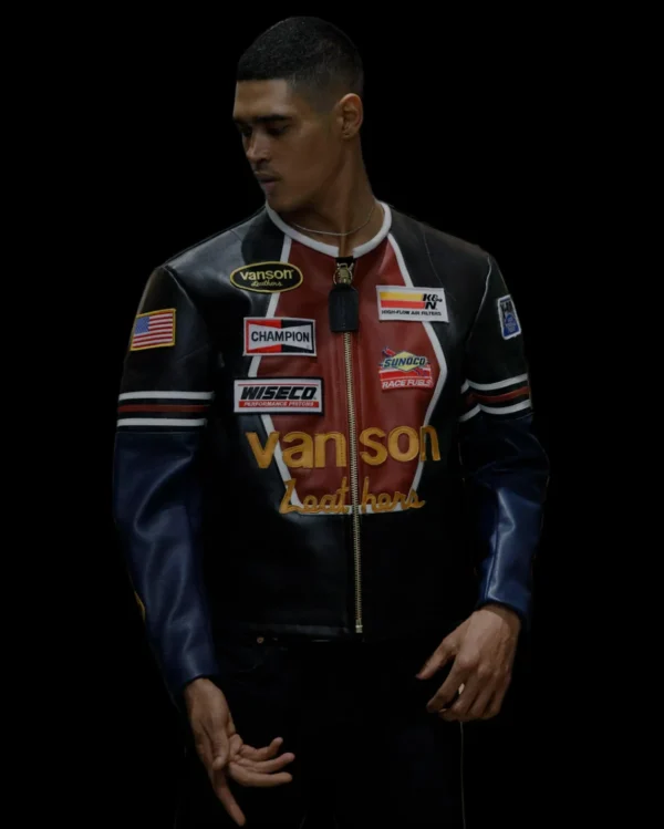 Vanson Star Leather Jacket