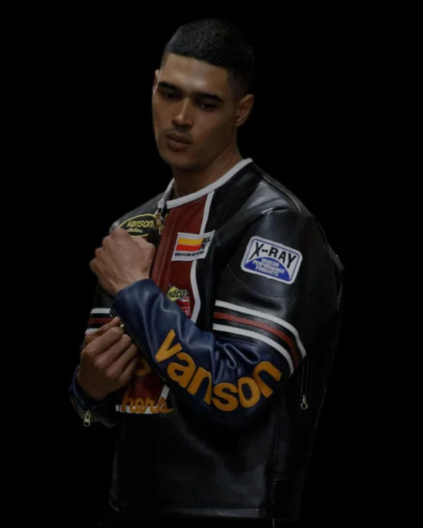 Vanson Star Leather Jacket