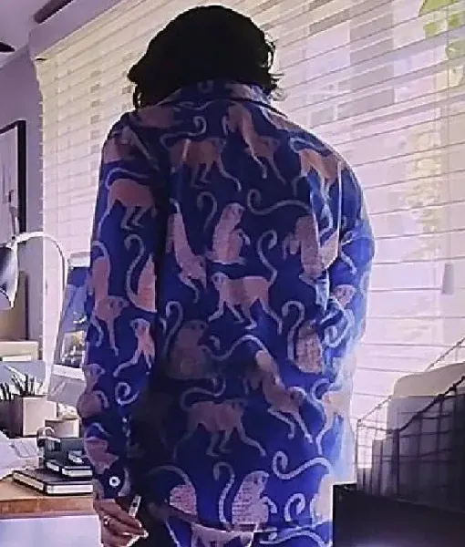 Women’s The Roses Olivia Colman Blue Printed Shirt