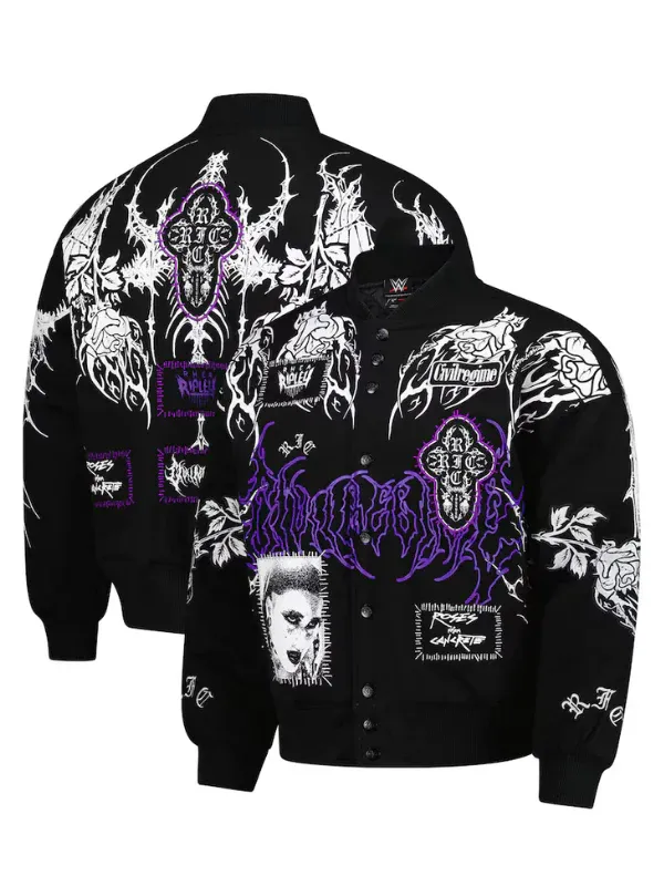 Women’s WWE Authentic X Civil Regime Black Jacket