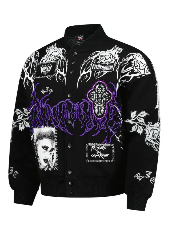 Women’s WWE Authentic X Civil Regime Black Jacket