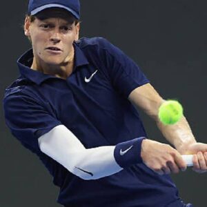 2025 China Open Jannik Sinner Blue Shirt