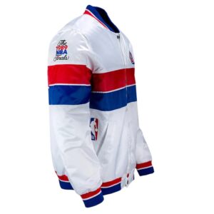 35th Anniversary Detroit Pistons White Jacket