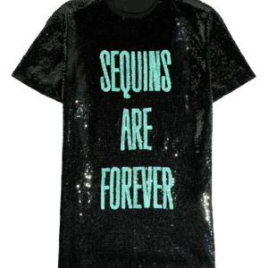 Sequins Are Forever T-Shirt Dress