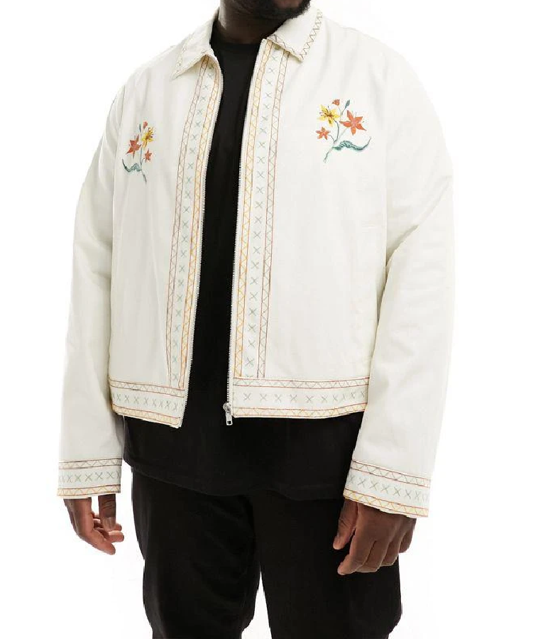 The Voice S28 Alex Brown Cropped Jacket - Image 2