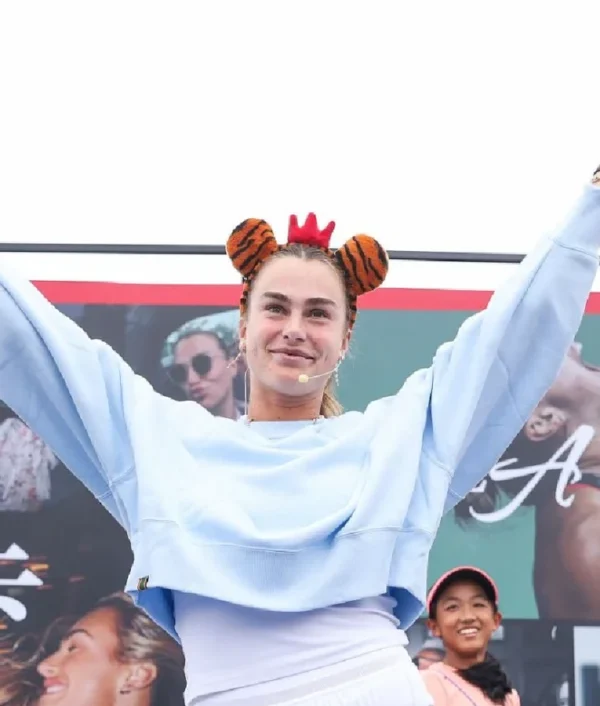 Aryna Sabalenka 2025 Wuhan Open Fan Meeting Sweatshirt - Image 2